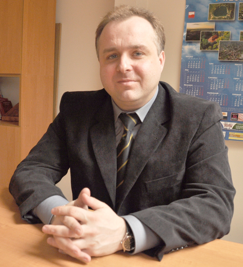 Tomasz Czubek, nowy prezes Zakładu Komunalnego Gminy Oświęcim Sp. z o.o.
