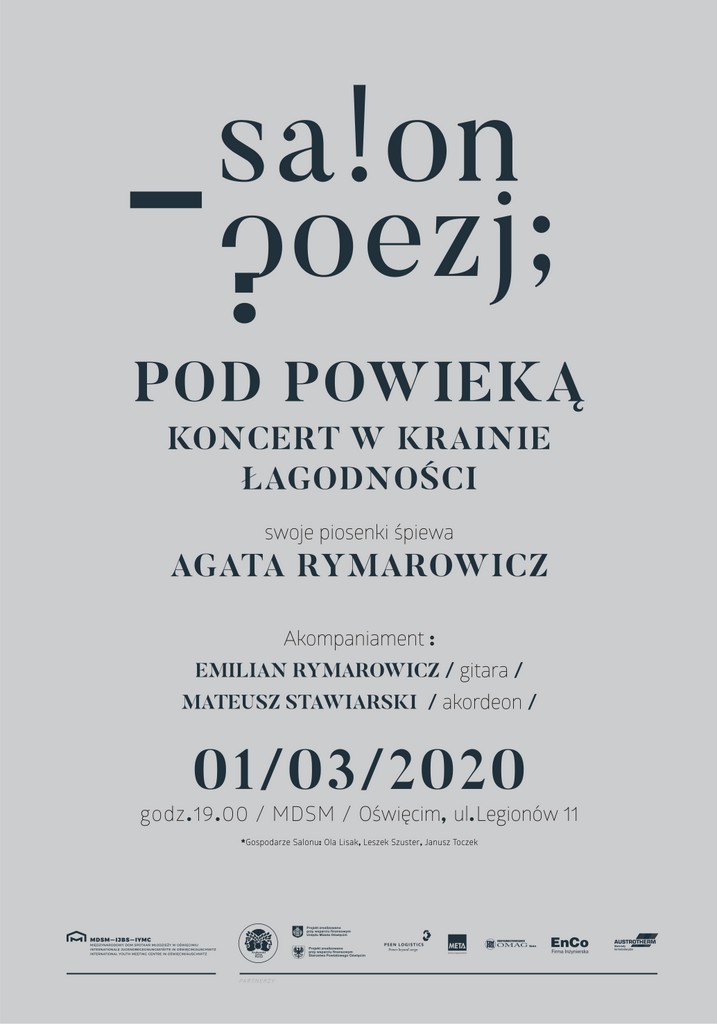 OŚWIĘCIM. 75. Krakowski Salon Poezji z Agatą Rymarowicz