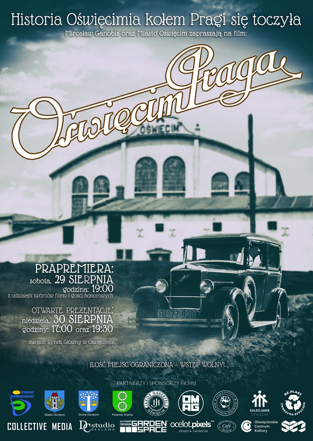 OŚWIĘCIM. W sobotę plenerowa premiera filmu „Oświęcim – Praga”