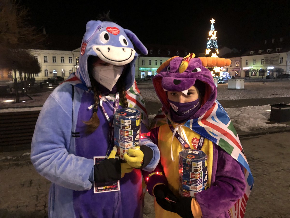 Aleksandra i Małgorzata od lat grają z Wielką Orkiestrą Wielkiej Pomocy. Fot. Szymon Chabior